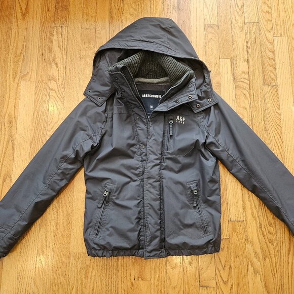 A & F Abercrombie Fitch All Season Jacket Mens Sze M - Picture 1 of 16